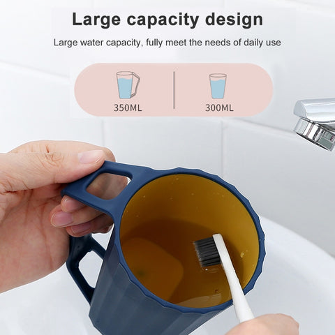 Couple Creative Simple Home with Handle Wash Brushing Cup