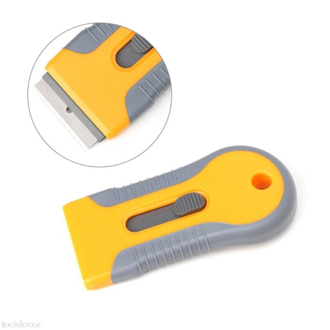 3 PCS Plastic Handle Razor Architectural Glass Remover Blade, Plastic Handle Razor