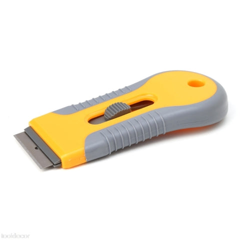 3 PCS Plastic Handle Razor Architectural Glass Remover Blade, Plastic Handle Razor