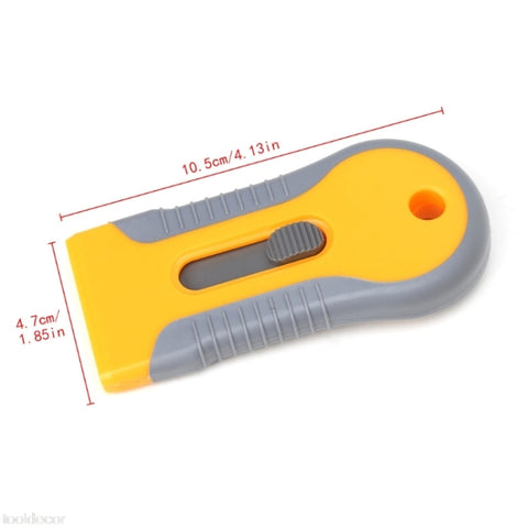3 PCS Plastic Handle Razor Architectural Glass Remover Blade, Plastic Handle Razor