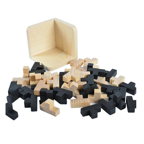 Creative 3D Puzzle Luban Interlocking Wooden Toys, Luban Interlocking
