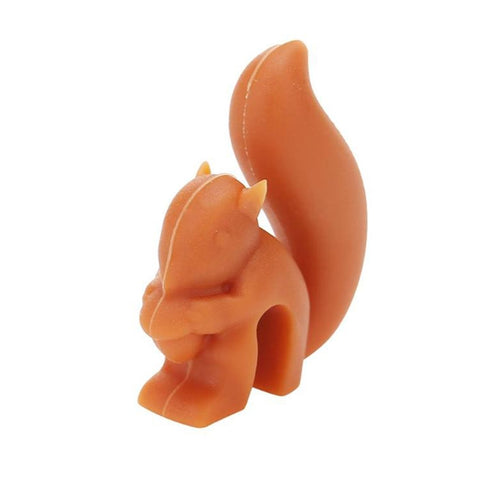 10 PCS Silicone Squirrel Tea Bag Multi-function Wine Glass Cup Recognizer, Squirrel (Orange), Squirrel (Green), Squirrel (Blue), Squirrel (Coffee), Squirrel (Gray)