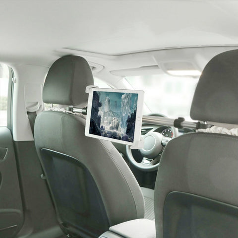 Auto Car Back Seat Headrest Universal Tablet Mounting Holder, 7-10.5 inch Tablet, 9.5-14.5 inch  Tablet