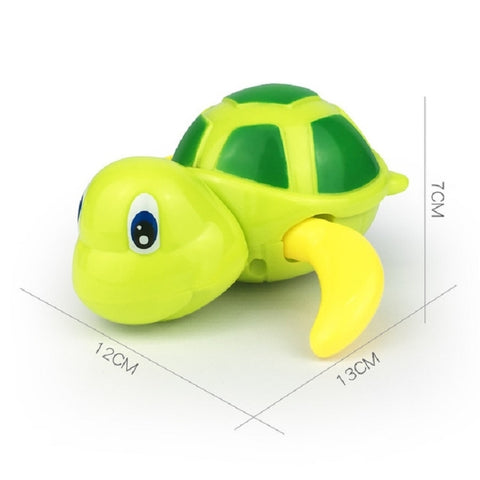 Cartoon Turtle Shape Clockwork Toy Babies Bathing Play Water Toy Children Educational Toy, Educational Turtle (Light Blue), Educational Turtle (Orange), Educational Turtle (Green)