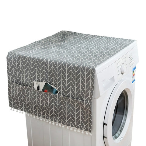 55x130cm Household Washing Machine Dust Cover Kitchen Refrigerator Dustproof Cover