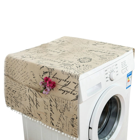 55x130cm Household Washing Machine Dust Cover Kitchen Refrigerator Dustproof Cover