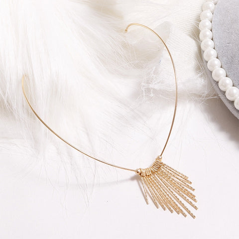 Women Fashion Headbands Crystal Alloy Hairbands Back Holder