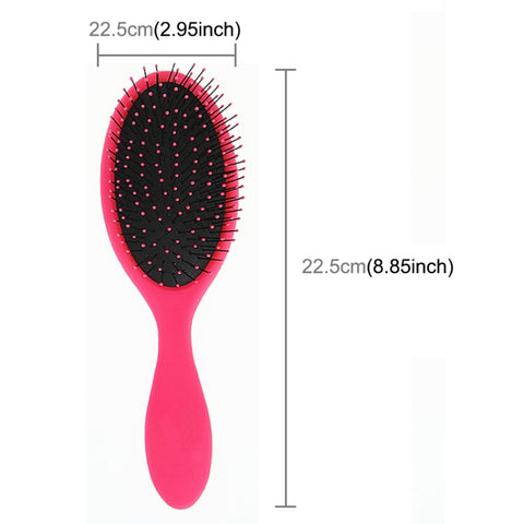 Soft Women Hair Brush Salon Hairstyles Comb Wet Dry Scalp Massage Brushes