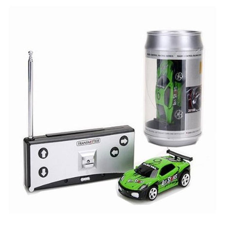 Coke Can Mini RC Car Radio Remote Control Micro Racing Car, Green+White, Black, Green, Red, Blue, Yellow, Gold, Black+Orange