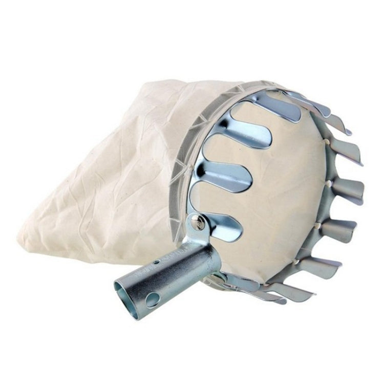 Metal Fruit Picker Convenient Fabric Orchard Gardening Apple Peach High Tree Picking Tools, High Tree Picking Tools