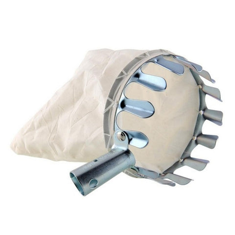 Metal Fruit Picker Convenient Fabric Orchard Gardening Apple Peach High Tree Picking Tools, High Tree Picking Tools