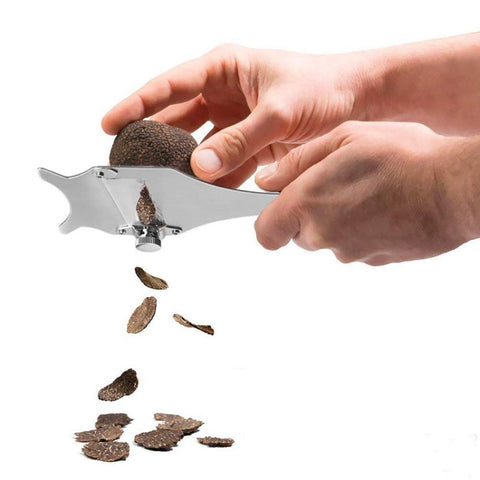 Fork-shaped Chocolate Planer Stainless Steel Truffle Slicer Cheese Grater, Cheese Slicer 6