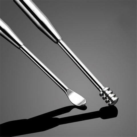 3 PCS Ear Stainless Steel Ear Cleaning Care Tools, Random Delivery