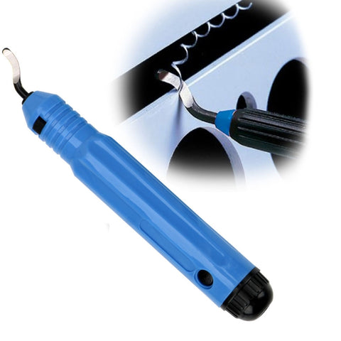 NB1100 Hand Deburr Trimming Knife Scraper, Handle + 1 Cutter Head, 10 Cutter Heads, Handle +10 Cutter Heads