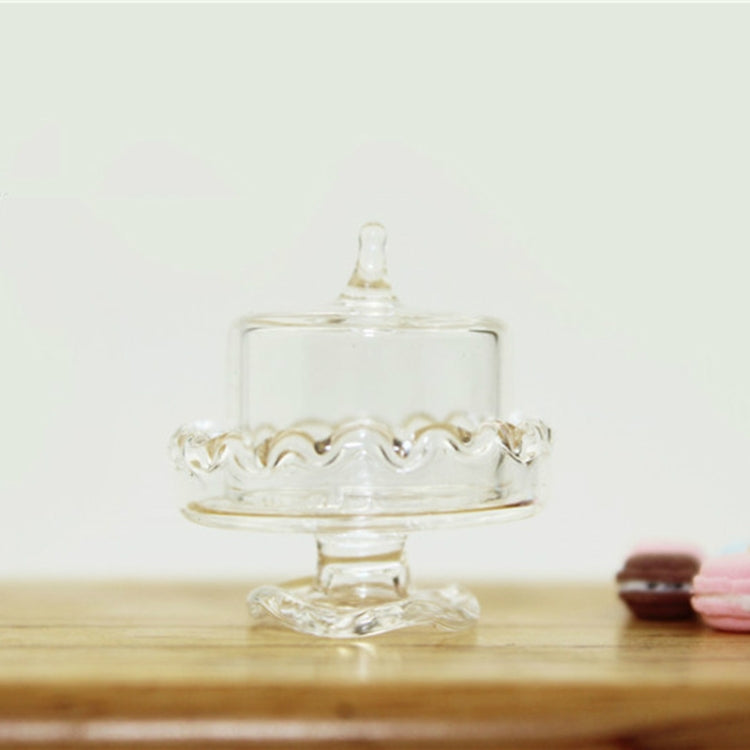 Doll House Mini Accessories Dessert Pot Pastry Board Children Kitchen Toy, Candy Jar
