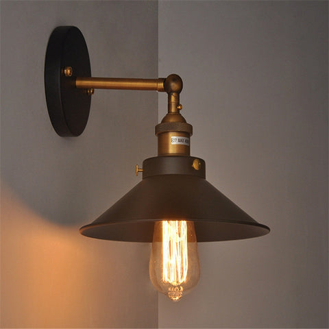 Retro Bar Aisle Staircase Balcony Engineering LED Wall Lamp, 22cm, 24cm, 26cm, 30cm