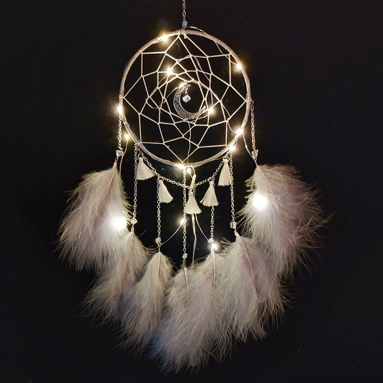 DIY Handmade Decorative Dream Catcher Wall Hanging Dreamcatcher Feather Crafts Kids Stuff Wall Room Decor