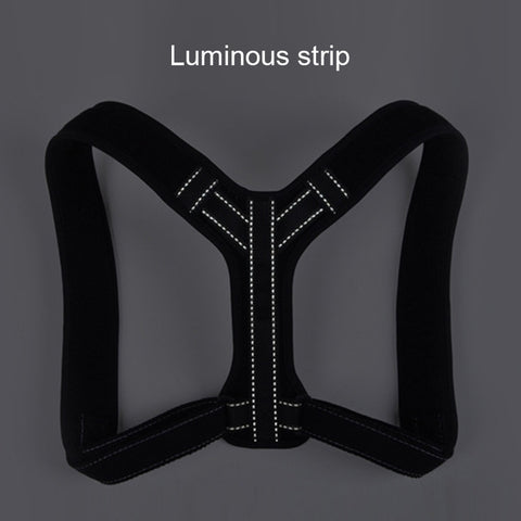 Adjustable Brace Support Belt Back Posture Corrector, M, L