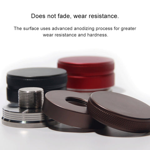 Macaron Stainless Steel Coffee Powder Flat Powder Filling Device, Flat, Three Pulp, Thread