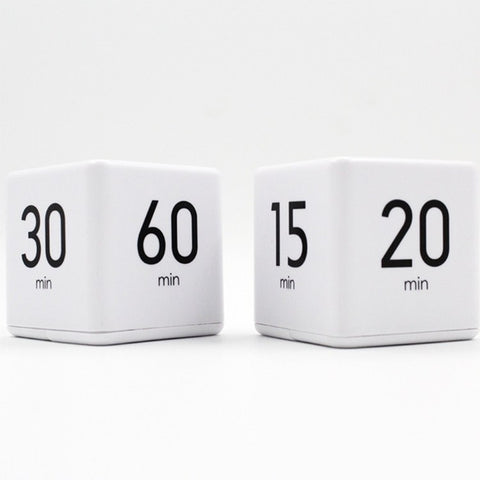 LED Magic Cube Time Manager Kitchen Timer, 1-3-5-10, 15-20-30-60