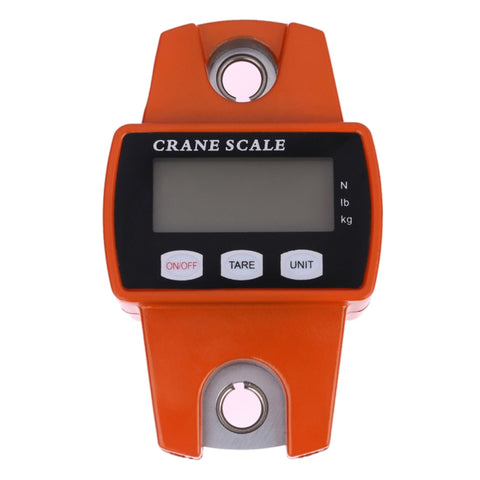 300kg x 100g Portable LCD Digital Stainless Steel Hook Mini Electronic Hook Scale, 300kg x 100g