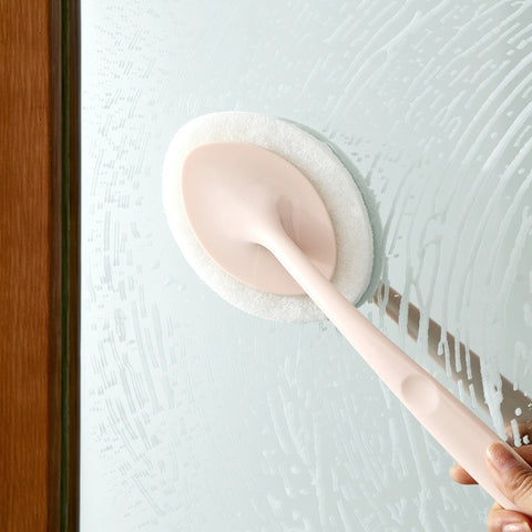 Hand-held Sponge Cleaning Tool Bathroom Ceramic Tile Kitchen Descaling Pot Brush Replaceable Sponge