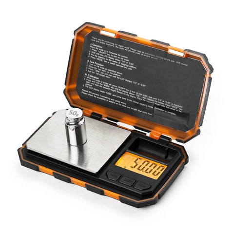 Mini Precision Digital Scales for Gold Sterling Silver Jewelry, English Version 200g/0.01g, English Version 50g/0.001g