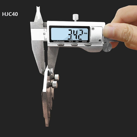 HJC40 Stainless Steel Welding Inspection Gauge Measuring Ruler, HJC40