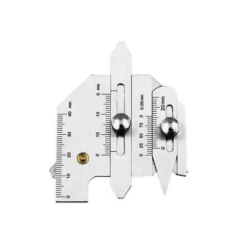 HJC40 Stainless Steel Welding Inspection Gauge Measuring Ruler, HJC40