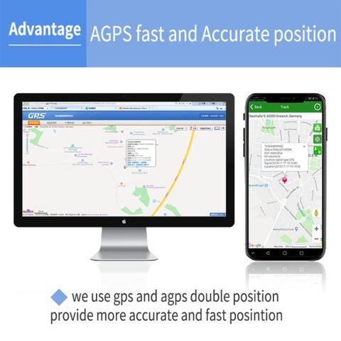 TK202A 4G Car Truck Vehicle Tracking GSM GPRS GPS Tracker Support AGPS, Battery Capacity: 6500mAh, 4G 6500mAh