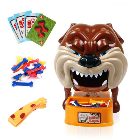 Tricky Funny Toy Family Game Bone Stealing Hand Biting Bad Dog, Hand Biting Bad Dog