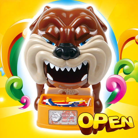 Tricky Funny Toy Family Game Bone Stealing Hand Biting Bad Dog, Hand Biting Bad Dog