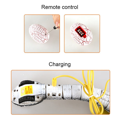 Tricky Funny Toy Infrared Remote Control Scary Creepy Snake, Size: 38*3.5cm, Snake (Green), Snake (White), Snake (Black), Snake (Orange)