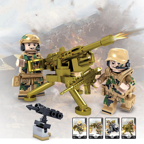 KAZI Wolf Fang Field Team Building Block Educational Toys, Age Range: 6 Years Old Above, 82015