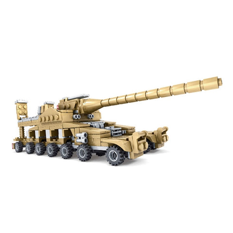 KAZI Super Tanks Building Blocks 16 in 1 Sets Bricks Model Brinquedos Toys, Age Range: 6 Years Old Above, 84031