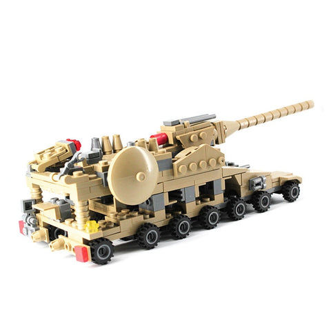 KAZI Super Tanks Building Blocks 16 in 1 Sets Bricks Model Brinquedos Toys, Age Range: 6 Years Old Above, 84031