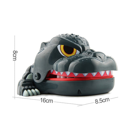 Cartoon Creative Dinosaur Shape Bite Hand Novelty Tricky Toys, Dinosaur
