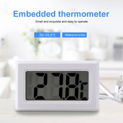 Mini LCD Indoor Digital Thermometer (Celsius Display), (Celsius Display) (Black), (Celsius Display) (White)