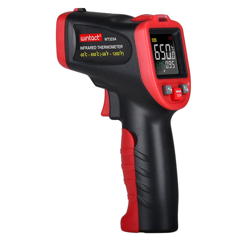 Wintact WT323A -50 Degree C~650 Degree C Handheld Portable Outdoor Non-contact Digital Infrared Thermometer, WT323A