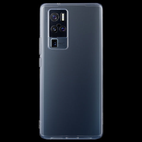 For Vivo X50 Pro+ 0.75mm Ultra-thin Transparent TPU Soft Protective Case, For Vivo X50 Pro+