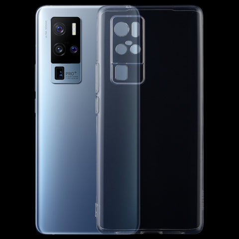 For Vivo X50 Pro+ 0.75mm Ultra-thin Transparent TPU Soft Protective Case, For Vivo X50 Pro+