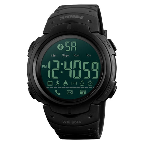 SKMEI 1301 Multifunction 50m Waterproof Sports Bluetooth Smart Watch, Compatible with Android & iOS System