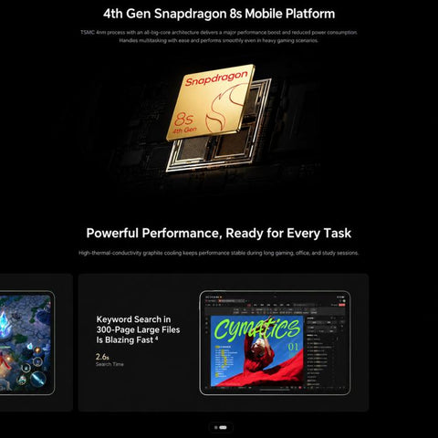 Xiaomi Pad 9 11.2 inch, 8GB+128GB, HyperOS 4.0 Qualcomm Snapdragon 8s Gen4 Octa Core, 8GB+128GB