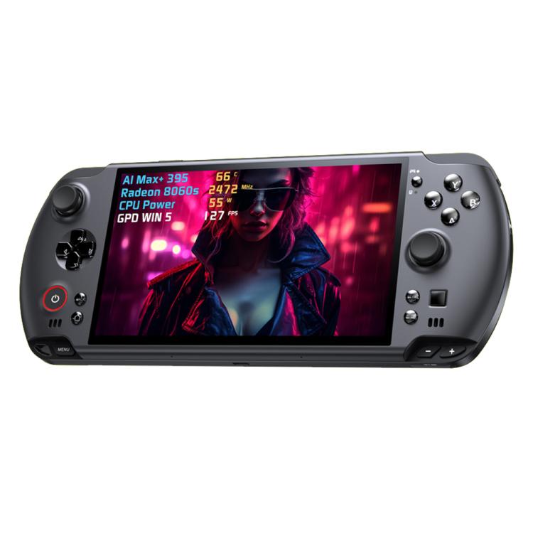 GPD WIN 5 Handheld Game Console, 64GB+2TB, 7 inch Windows 11 OS AMD Ryzen Al Max+ 395 CPU, US Plug, Al Max+ 395 / 64GB+2TB