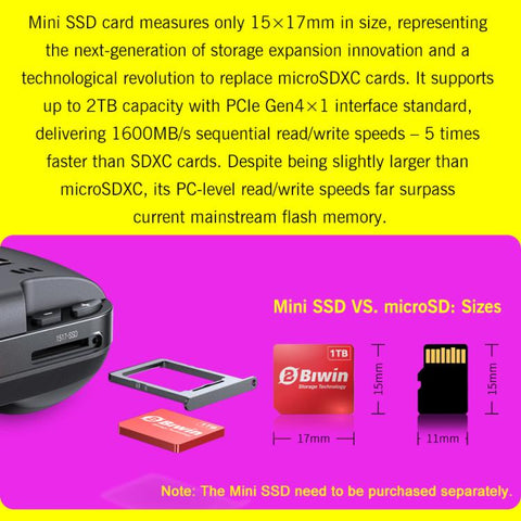 GPD WIN 5 Handheld Game Console, 32GB+2TB, 7 inch Windows 11 OS AMD Ryzen Al Max+ 395 CPU, US Plug, Al Max+ 395 / 32GB+2TB