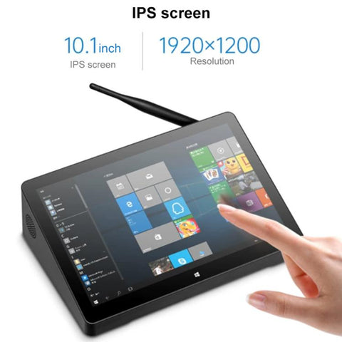 PiPo X10S 10.1 inch All-in-One Mini PC, 12GB+256GB, Windows11 Intel Alder Lake-N100 Quad Core, US Plug, X10S N100