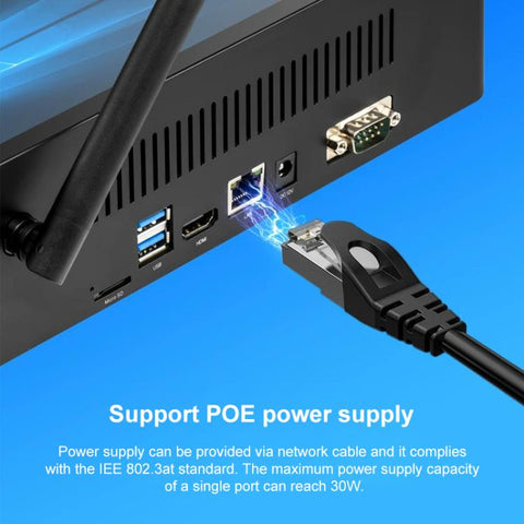 PiPo X10S 10.1 inch All-in-One Mini PC, 12GB+256GB, Windows11 Intel Alder Lake-N100 Quad Core, US Plug, X10S N100