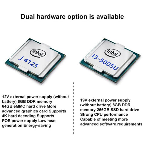 PiPo X14 14.1 inch All-in-One Mini PC, 8GB+256GB, Windows 11 Intel Core i3-5005U Dual Core, US Plug, X14 i3-5005U