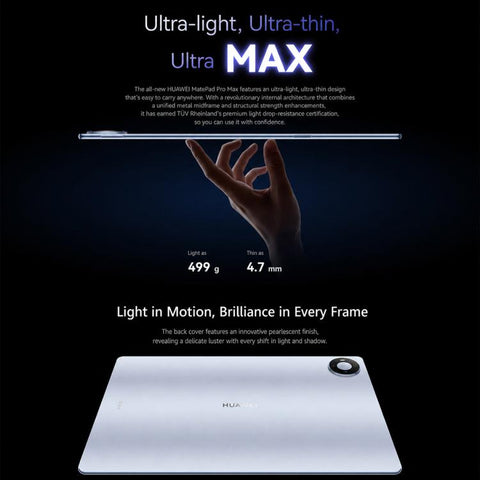 HUAWEI MatePad Pro Max Enjoy Edition 13.2 inch WiFi, 12GB+256GB, HarmonyOS 6.1 Hisilicon Kirin T93, Not Support Google Play, 12GB+256GB Enjoy Ed.