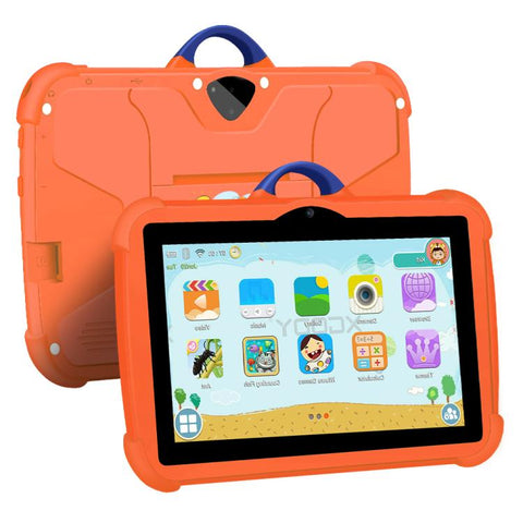BDF C8 7 inch WiFi Kids Tablet PC, 1GB+16GB, Android 8.1 MTK6735 Octa Core CPU, US Plug, 3GB+32GB